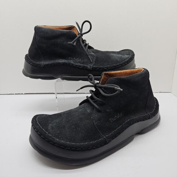 Betula By Birkenstock Other - Betula Berkenstock Suede Leather Lace Up Boots Eur 40 US L9/M7 New No Tags